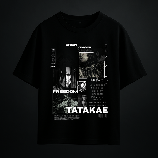Eren Yaeger oversize t shirt