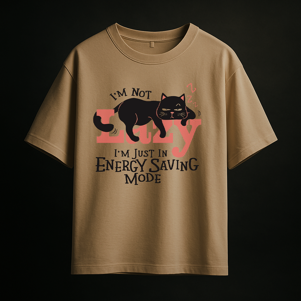 Lazy Oversize Drop shoulder t shirt