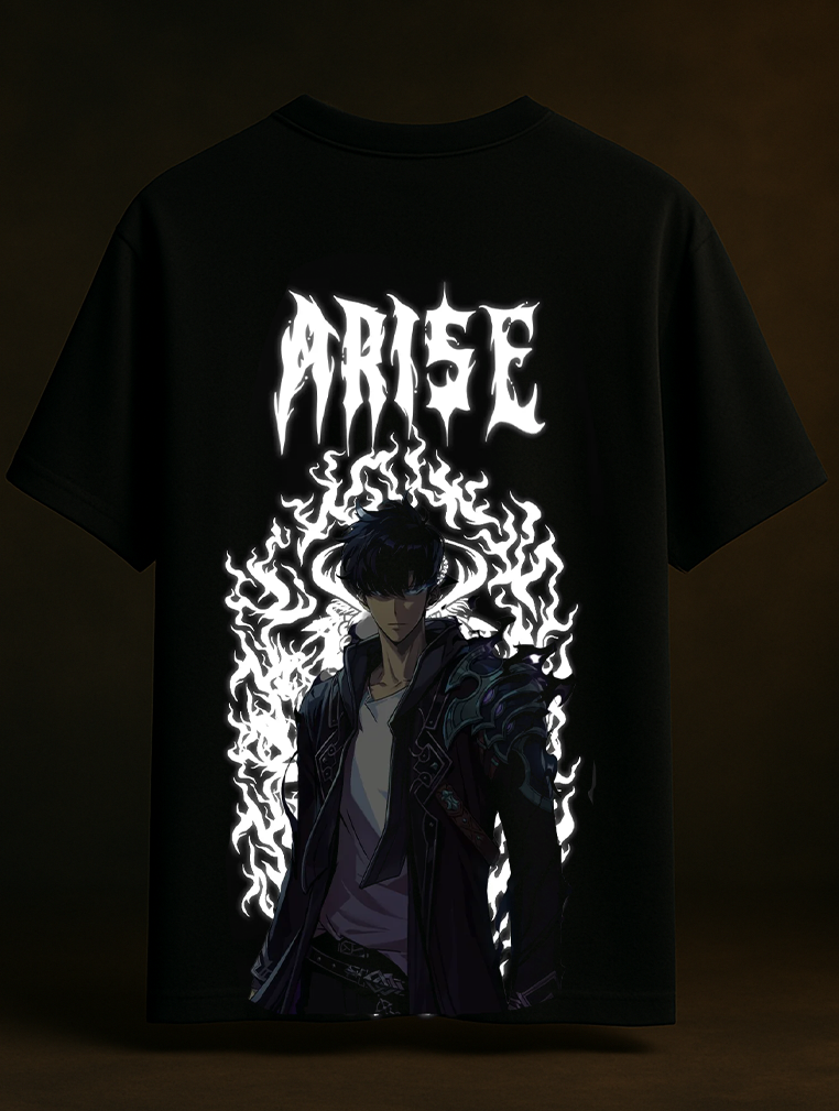 Solo leveling The Arise one Reflective t shirt