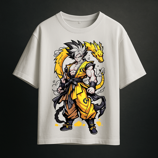 Golden Dragon Ki – Warrior Edition tshirt