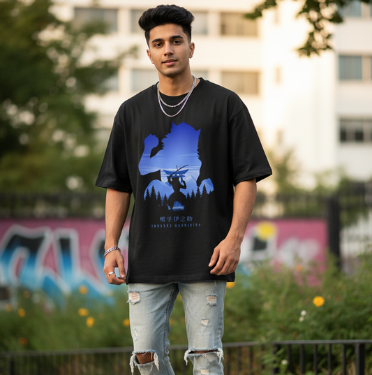 Inoske Unisex Oversized Classic T-Shirt