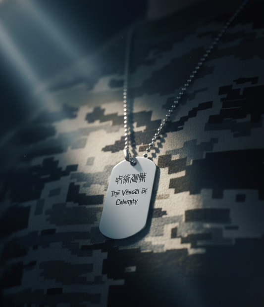 The Vessel of Calamity Dog Tag