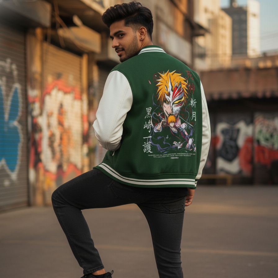 Bleach Unisex Varsity Jacket