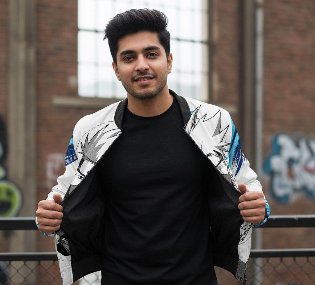 kAKASHI Unisex AOP Bomber Jacket