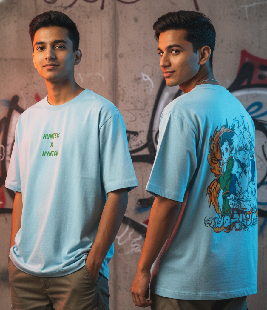 Hunter x Hunter Unisex Oversized Classic T-Shirt