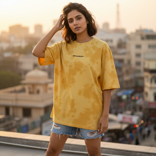 V1 Unisex Tie Dye Oversized T-Shirt