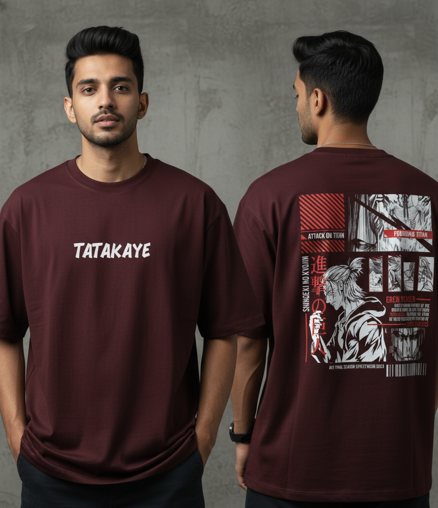 Eren Unisex Oversized Classic T-Shirt