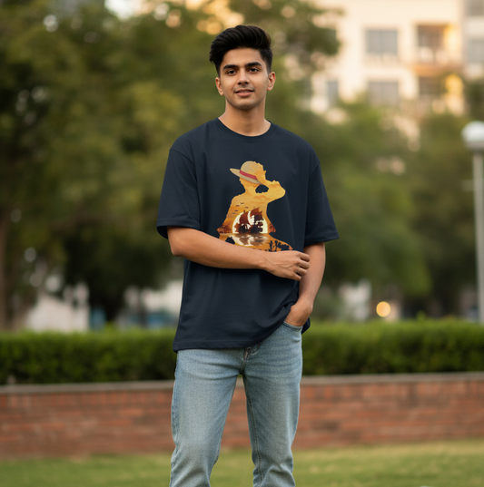 Luffy Unisex Oversized Classic T-Shirt