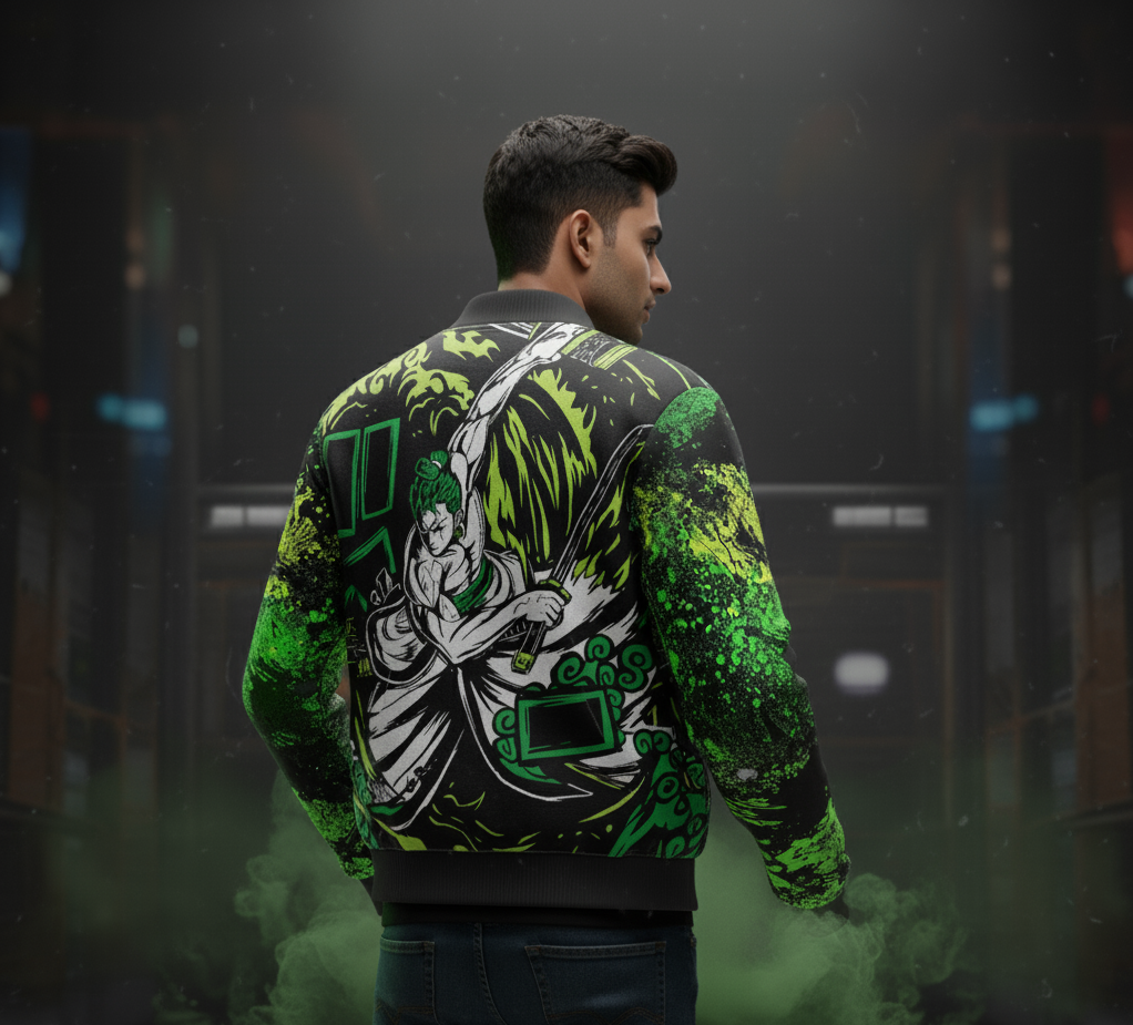 Zoro Unisex AOP Bomber Jacket