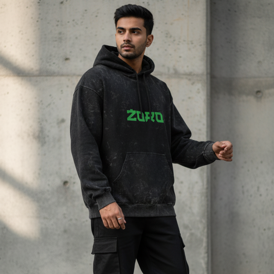 Zoro Unisex Acid Washed Hoodie