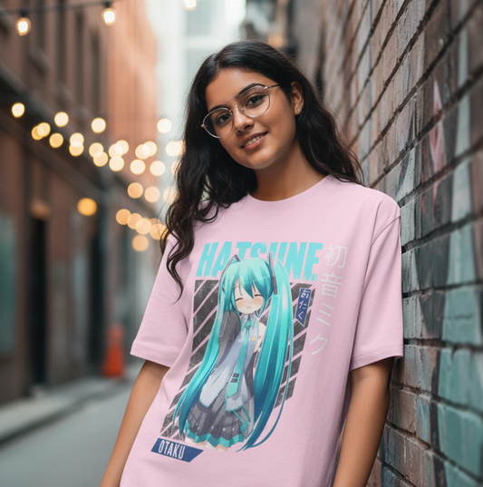 Hatsune Unisex Oversized Classic T-Shirt