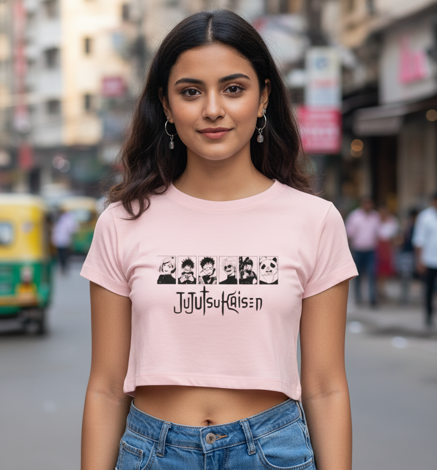 Jujutsu Kaisen Crop Top Dark