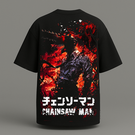 Premium Chainsaw Man oversize t shirt
