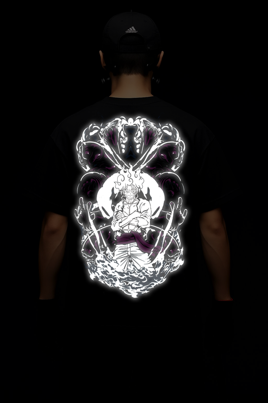 Gear 5 Reflective oversize t shirt