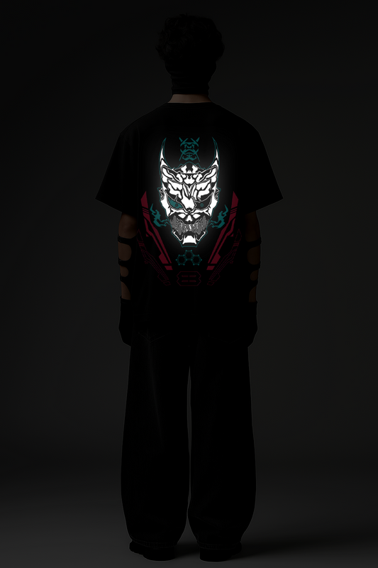Kaiju No 8 V2 Reflective oversize t shirt