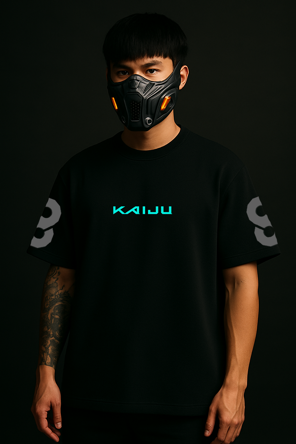 Kaiju No 8 Reflective oversize t shirt