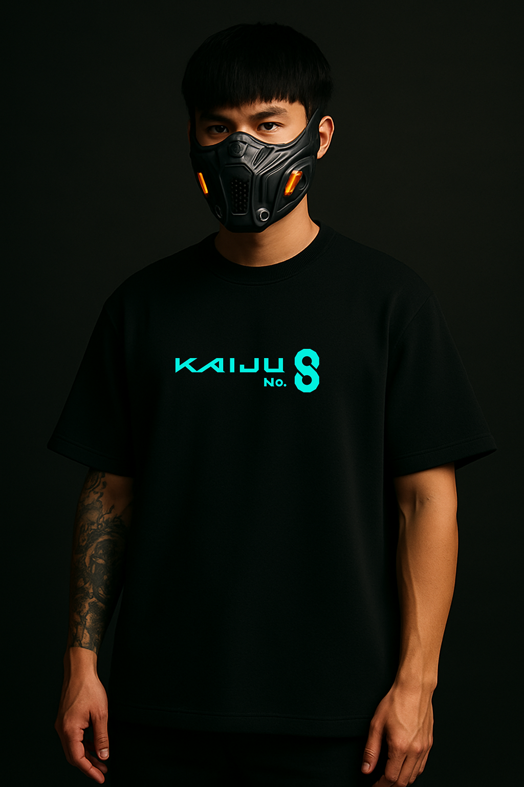 Kaiju No 8 V2 Reflective oversize t shirt