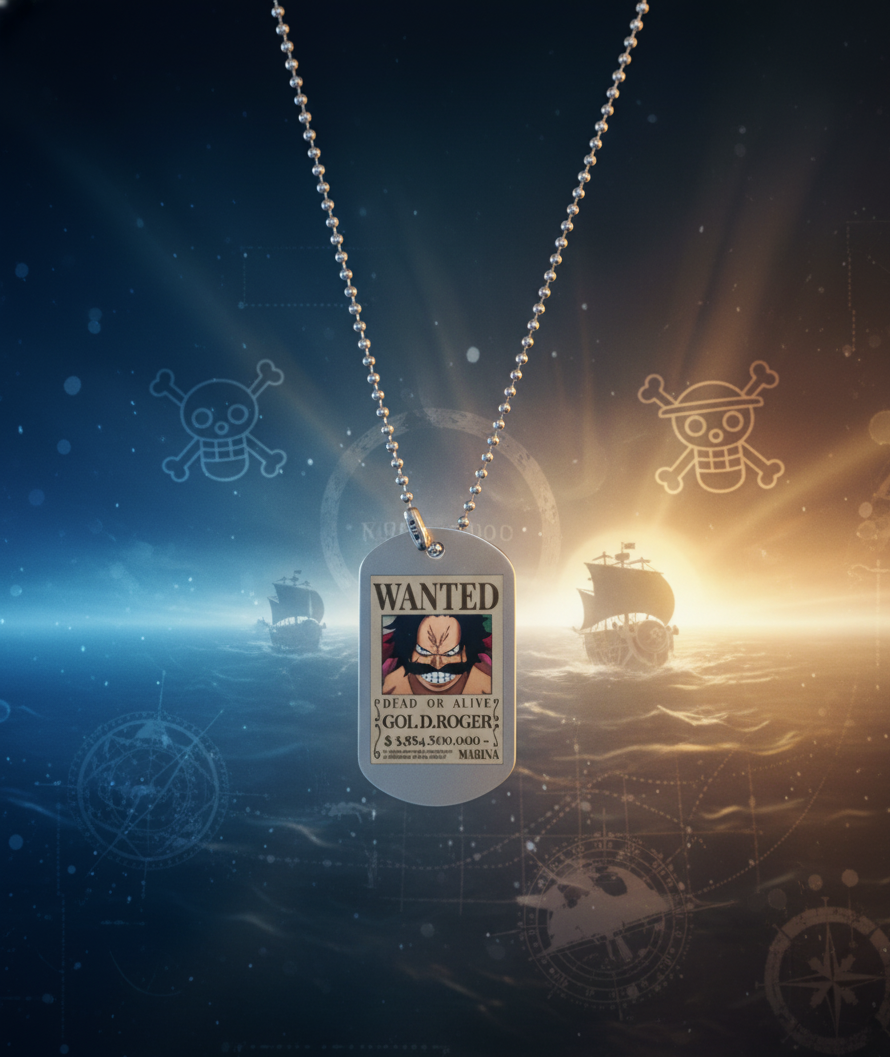 Gol D. Roger Dog Tag
