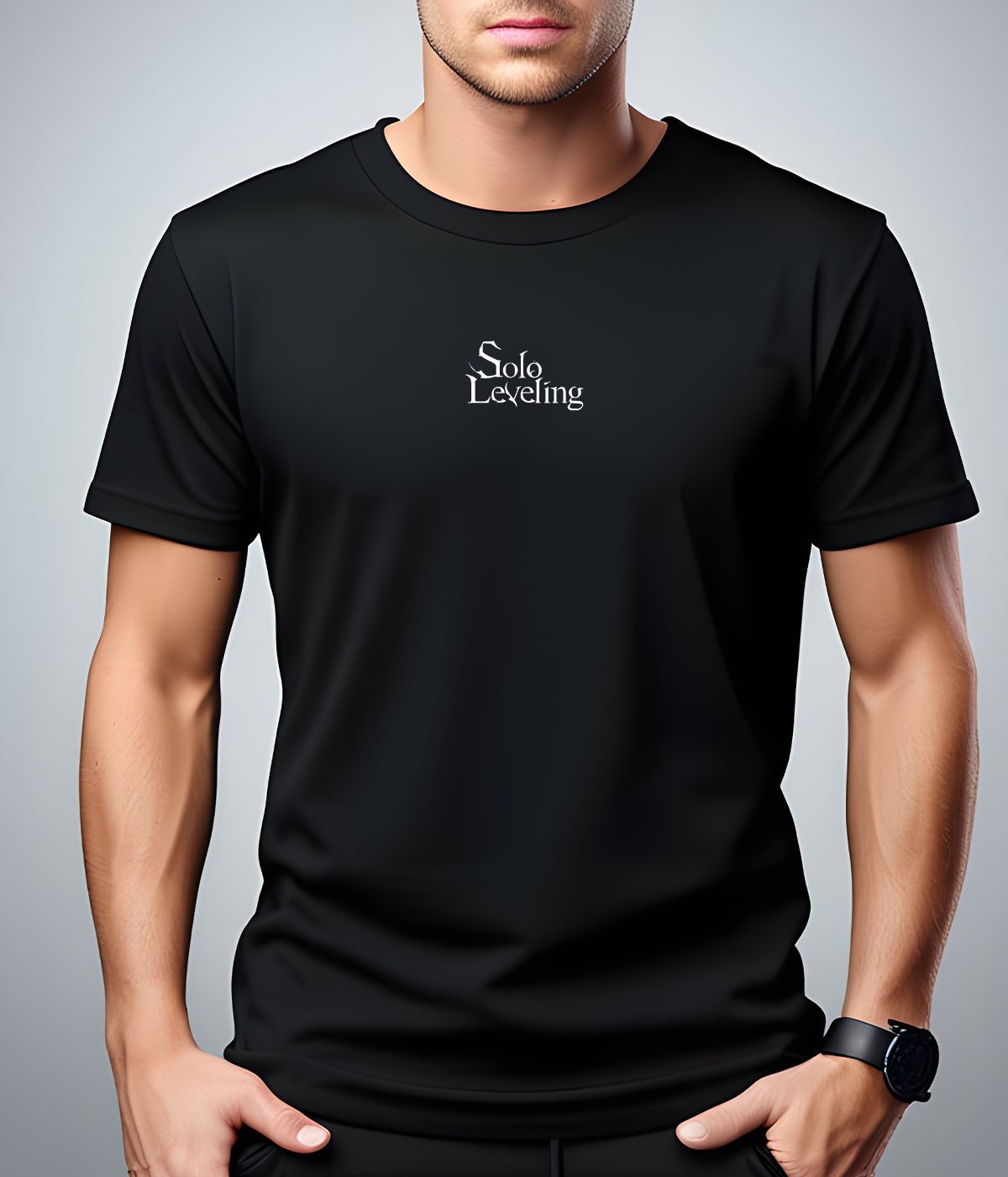 Solo leveling v1 Reflective t shirt